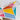 A Pocket Full of Happiness Geometric Background Die
