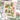 Waffle Flower Crafts Holly Jolly Background Stencil