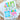 Waffle Flower Crafts Postage Collage Snowman Stencil
