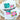 Waffle Flower Crafts Postage Collage North Pole Stamp