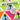 Waffle Flower Crafts Postage Collage Spooktacular Stamp for use with the original die to mat and layer or works with the postage collage stencil sets too for a different look