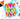 Waffle Flower Crafts Postage Collage Spooktacular Stamp for use with the original die to mat and layer or works with the postage collage stencil sets too for a different look