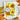 Waffle Flower Sunflower Cluster Stencil can be used solo to create a stencilled image