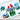 Waffle Flower Crafts Postage Collage Snowy Stencil - Part of the Postage Collage Collection - add fun alpine themed stencilled details to your collage dies