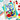 Waffle Flower Two-Step Mixed Stripes Stencil (2 stencils)