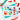 Waffle Flower Postage Collage Coastal Stencil (4 stencils)