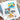 Waffle Flower Postage Collage Coastal Stencil (4 stencils)