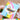 waffle flower slim shaker butterfly cover card example with arainbow background close up