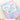 waffle flower slim shaker butterfly cover card example with a pastel background close up