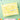 waffle flower pinking rectangle frame die example card in yellow