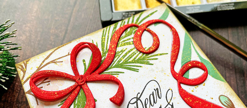 Festive Wishes with The Greetery Ribbon Frame – Seven Hills Crafts
