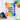 Labelmaker Rainbows Die