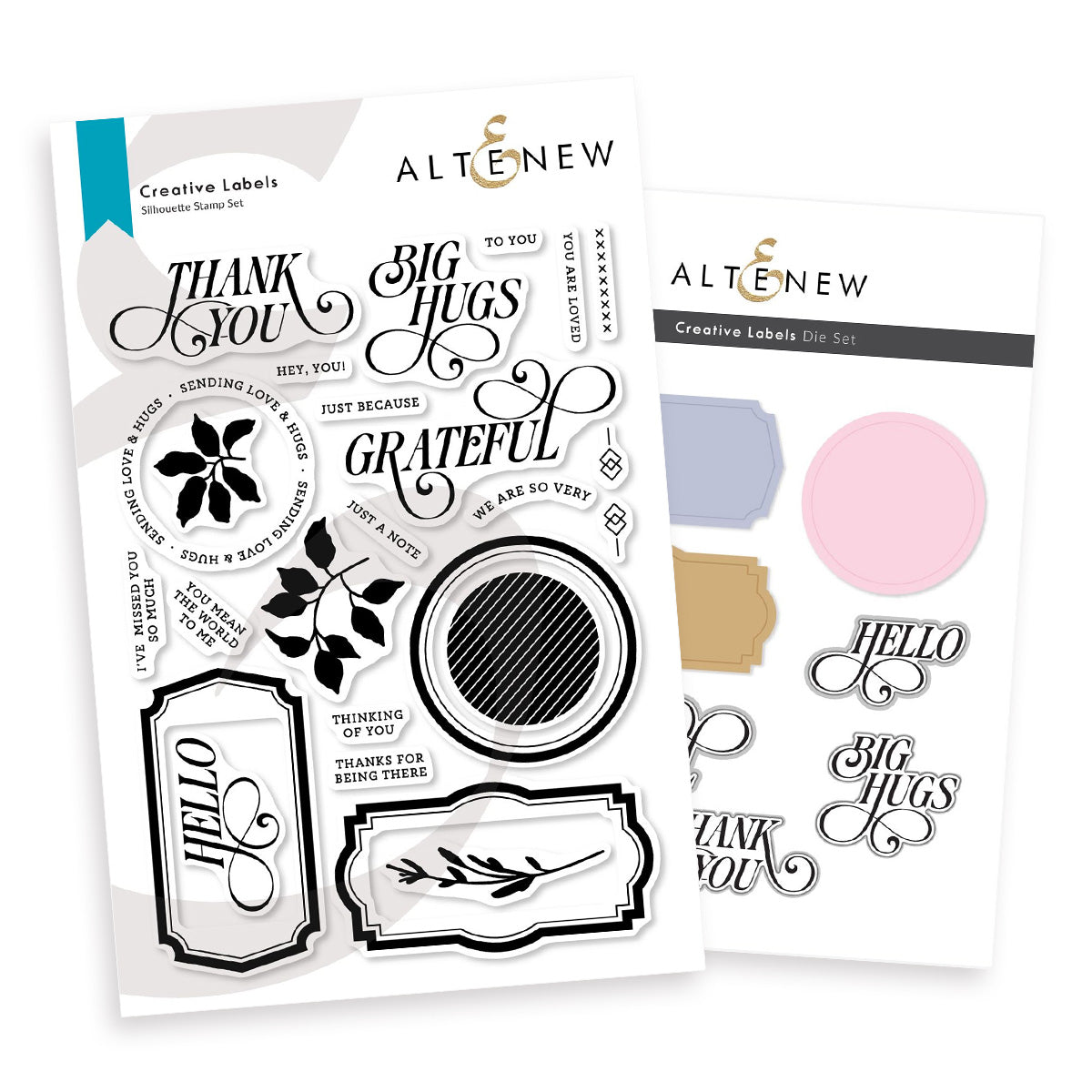 ALT Creative Labels Stamp and Die Kit – Seven Hills Crafts