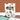 C9 Paw Prints Double Card Front Die