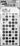 Spots Tim Holtz Layering Stencil by Stampers Anonymous, UK Stockist, Seven Hills Crafts 5 star rated for customer service, speed of delivery and value