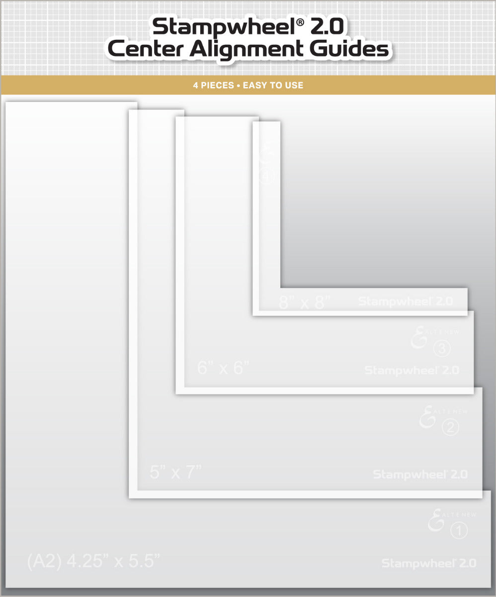 Altenew Stampwheel 2.0 Center Alignment Guides – Seven Hills Crafts