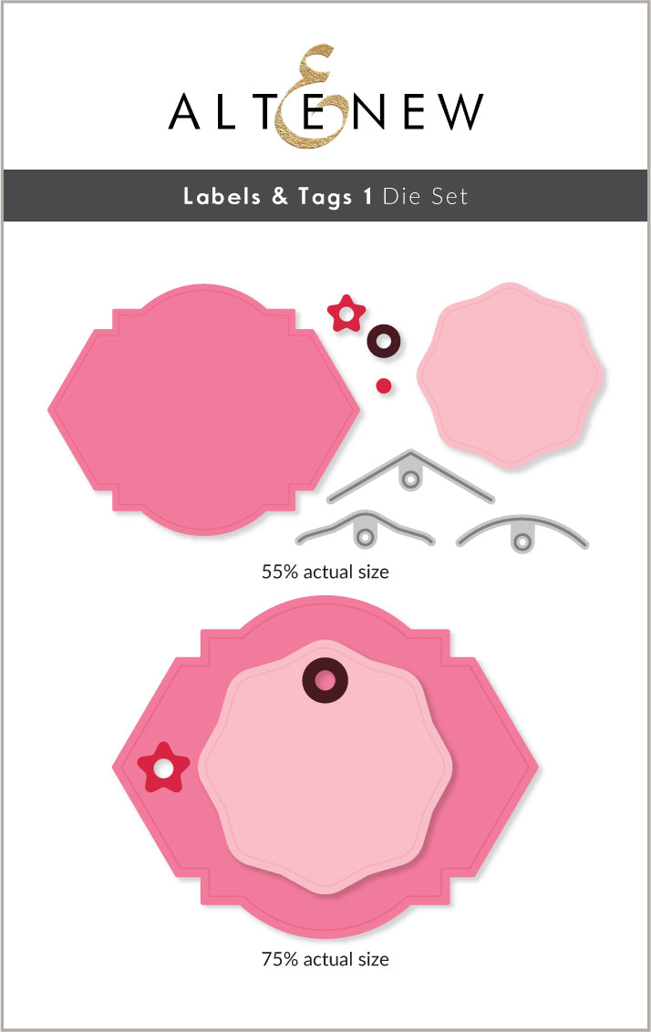 ALT labels and tags 1 die set – Seven Hills Crafts