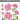 Altenew wild flowers die set for cardmaking and paper crafts.  UK Stockist, Seven Hills Crafts