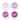 Shades of Purple Fresh Dye Ink Pads
