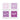 Shades of Purple Fresh Dye Ink Cubes