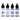 Blue Mountains Reinker (set of 4)