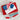 The Greetery Wave the Flag Border Die - perfect for 4th of July