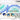 ALT Double Rainbow Slim Stencil Set