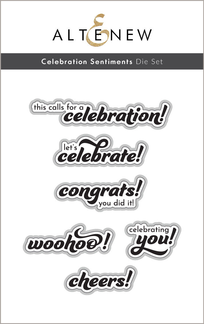 Final Sentiments ALT Celebrations Sentiments Matching Die – Seven Hills Crafts