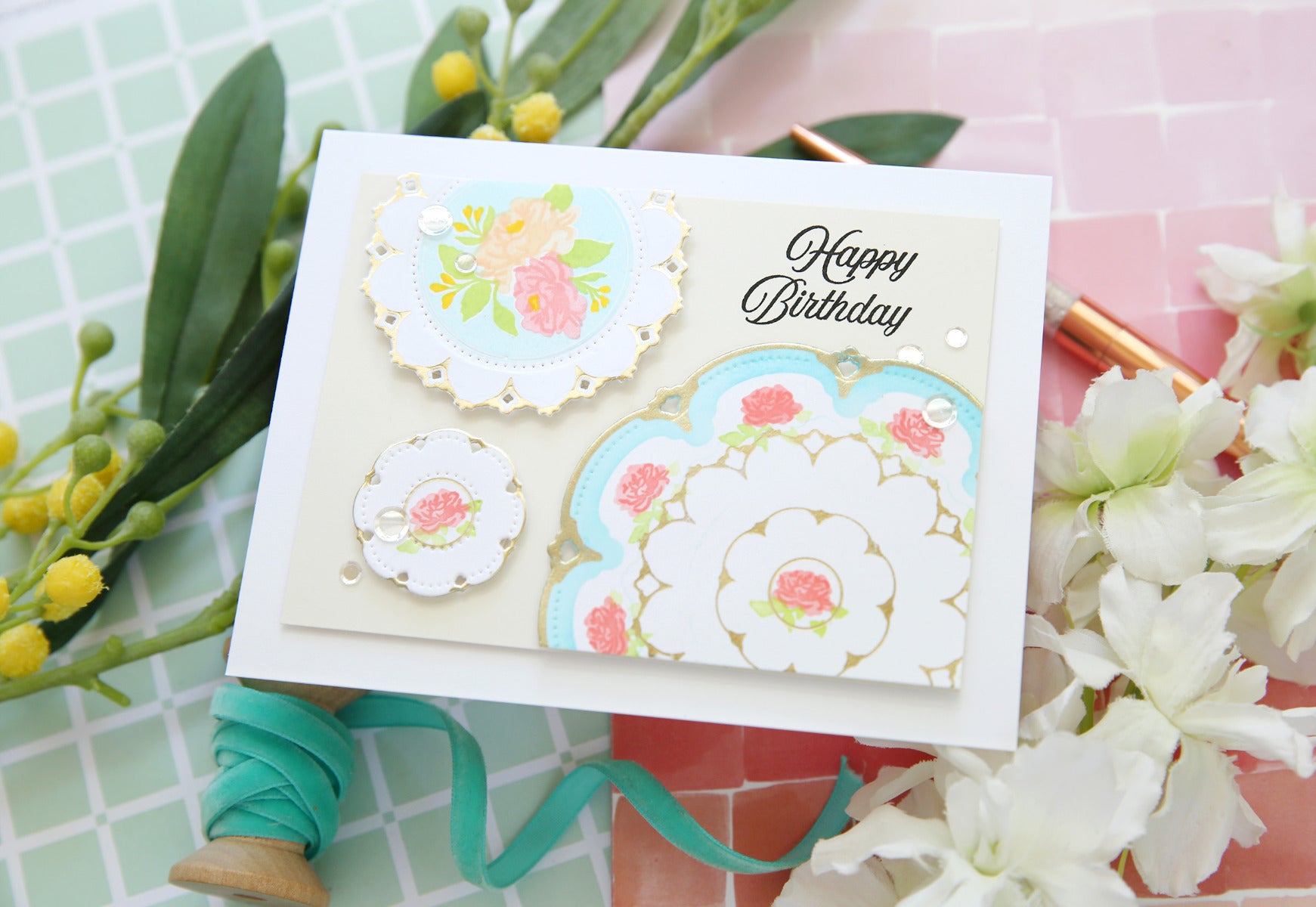 Fine China Stamp by The Greetery Garden Party Collection Seven Hills Fine China Stamp by The Greetery Garden Party Collection Seven Hills