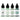 Frosted Foliage Reinker (set of 4)
