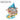 Gnome Riding the Waves Stamp