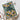 A Pocket Full of Happiness Retro Petals Background Die