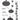MFT Stamps Primitive Pumpkins die set for cardmaking and paper crafts.  UK Stockist, Seven Hills Crafts   