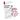ALT Paint-A-Flower Modern Pink Dianthus Outline Stamp
