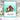 Purple Onion Designs Decorated Dog House Unmounted red rubber stamp created by Holly Mabutas featuring a dog dog house trimmed with Christmas lights