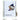 Gnome Riding the Waves Stamp