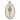 40 x 60 mm Portrait Oval Decorative Embroidery Hoop (pack of 3)