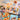 Waffle Flower Crafts Postage Collage Harvest Stencil Set