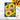 Waffle Flower Sunflower Cluster Stencil can be used solo to create a stencilled image