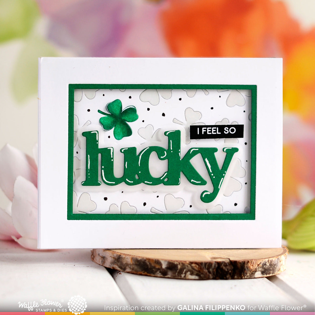 popup clover panel die by waffle flower crafts UK stockist – Seven ...
