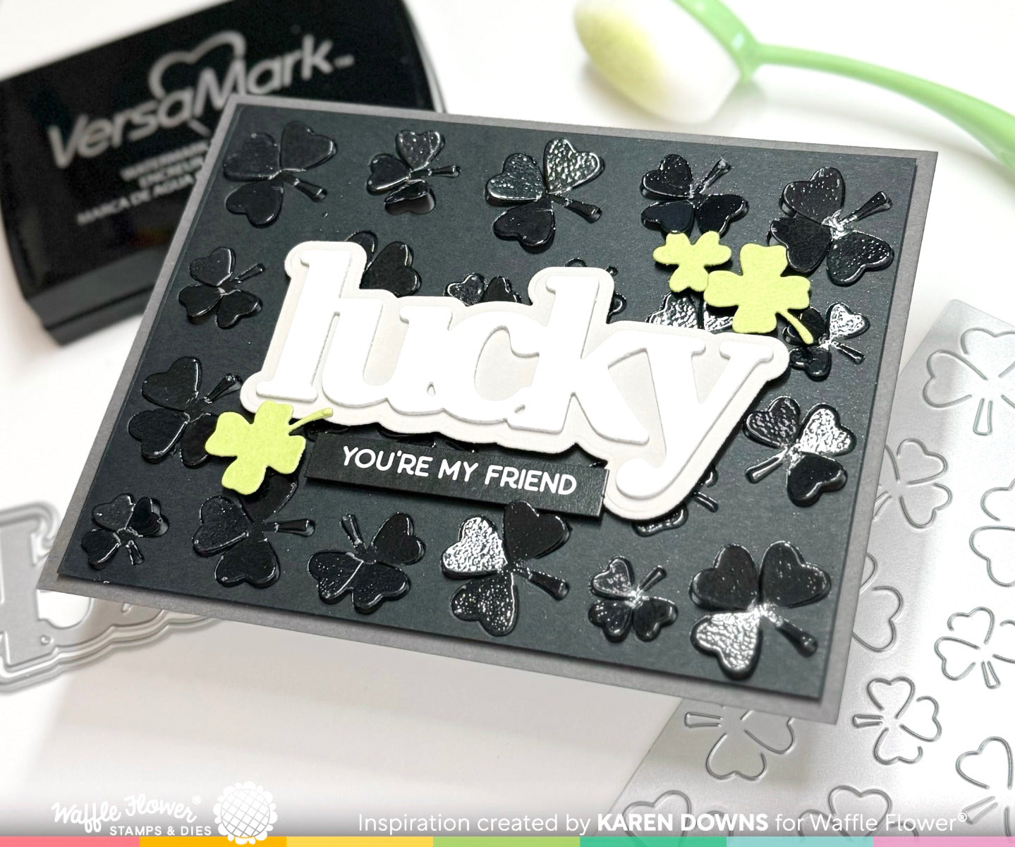 popup clover panel die by waffle flower crafts UK stockist – Seven ...
