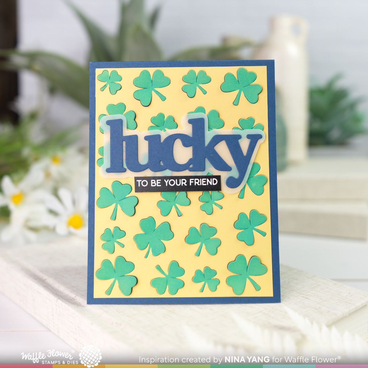 popup clover panel die by waffle flower crafts UK stockist – Seven ...