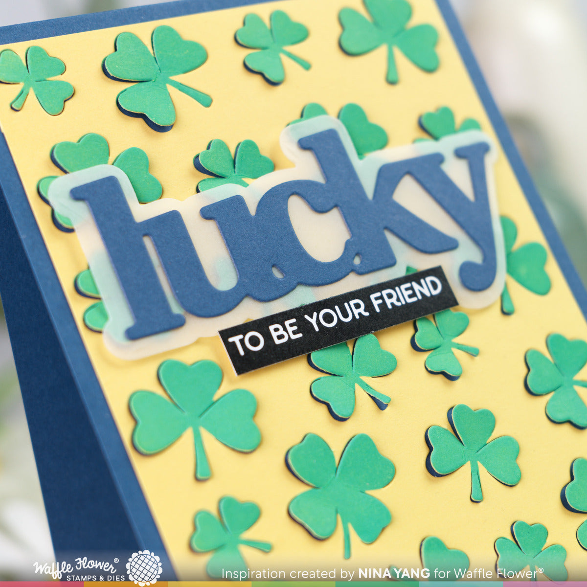 popup clover panel die by waffle flower crafts UK stockist – Seven ...
