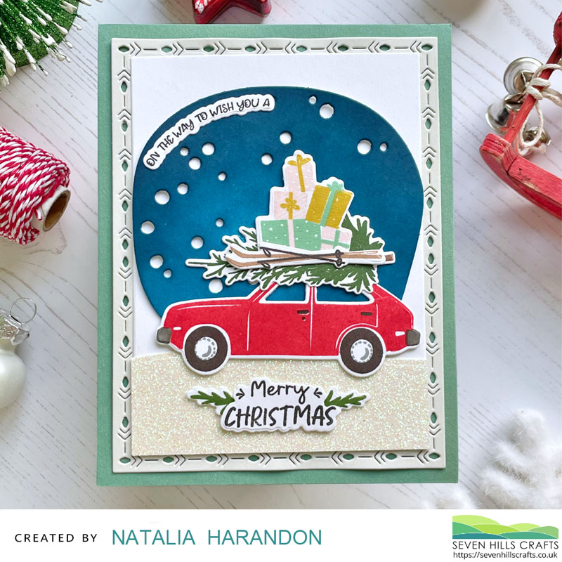 Christmas card inspiration with The Greetery Cheer Mobile