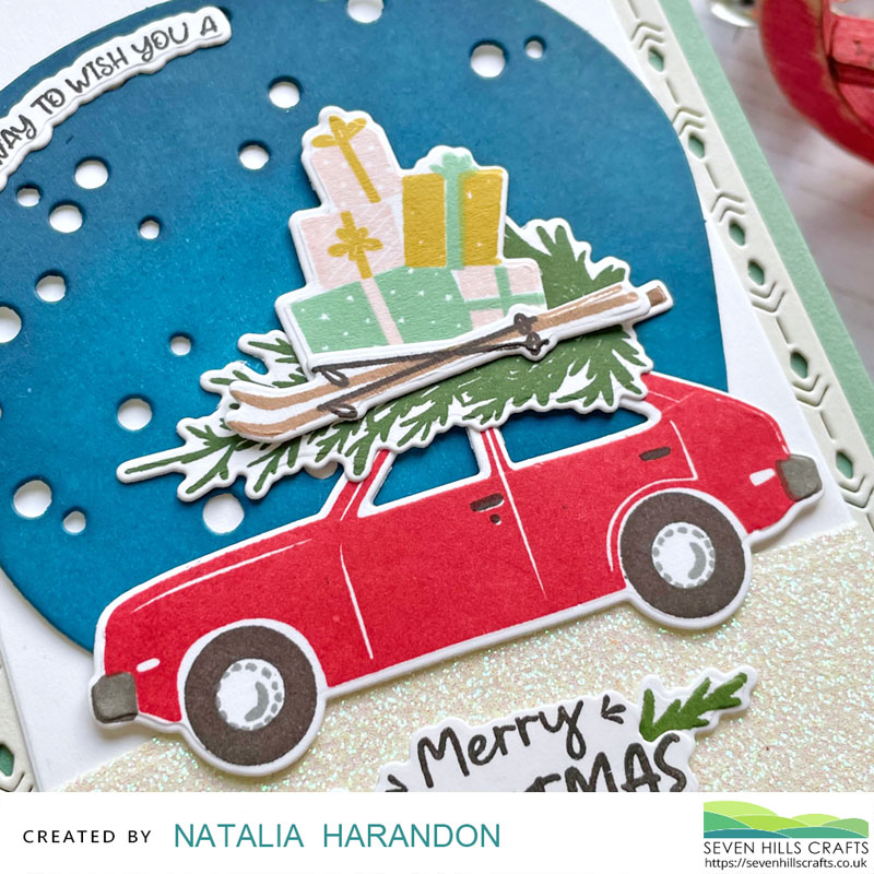 Christmas card inspiration with The Greetery Cheer Mobile