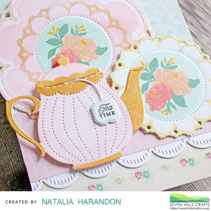 Card inspiration with The Greetery Fine China and Pours Tea sets