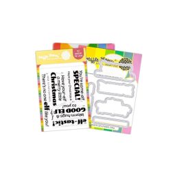 WF Elf-tastic Sentiments Stamp & Die Combo