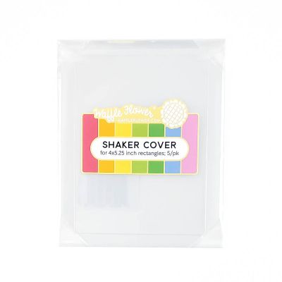 WF Shaker Cover - 4" x 5.25" Flat Rectangle