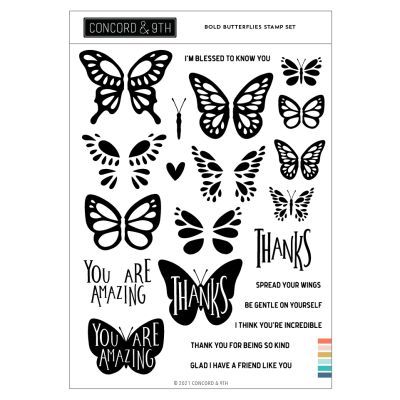Bold Butterflies Stamp