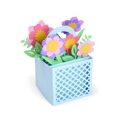 Box Flower Basket